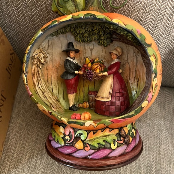 Jim Shore 2009 “ Blessings Of The Harvest” with original box. - Picture 3 of 7